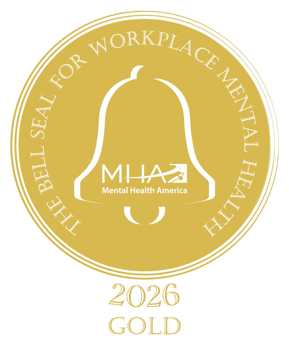 Mental Health America: The Bell Seal for Workplace Mental Health - 2025 Gold